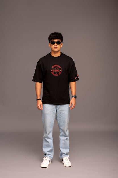 Slam Dunk Black Boxy Fit T-shirt