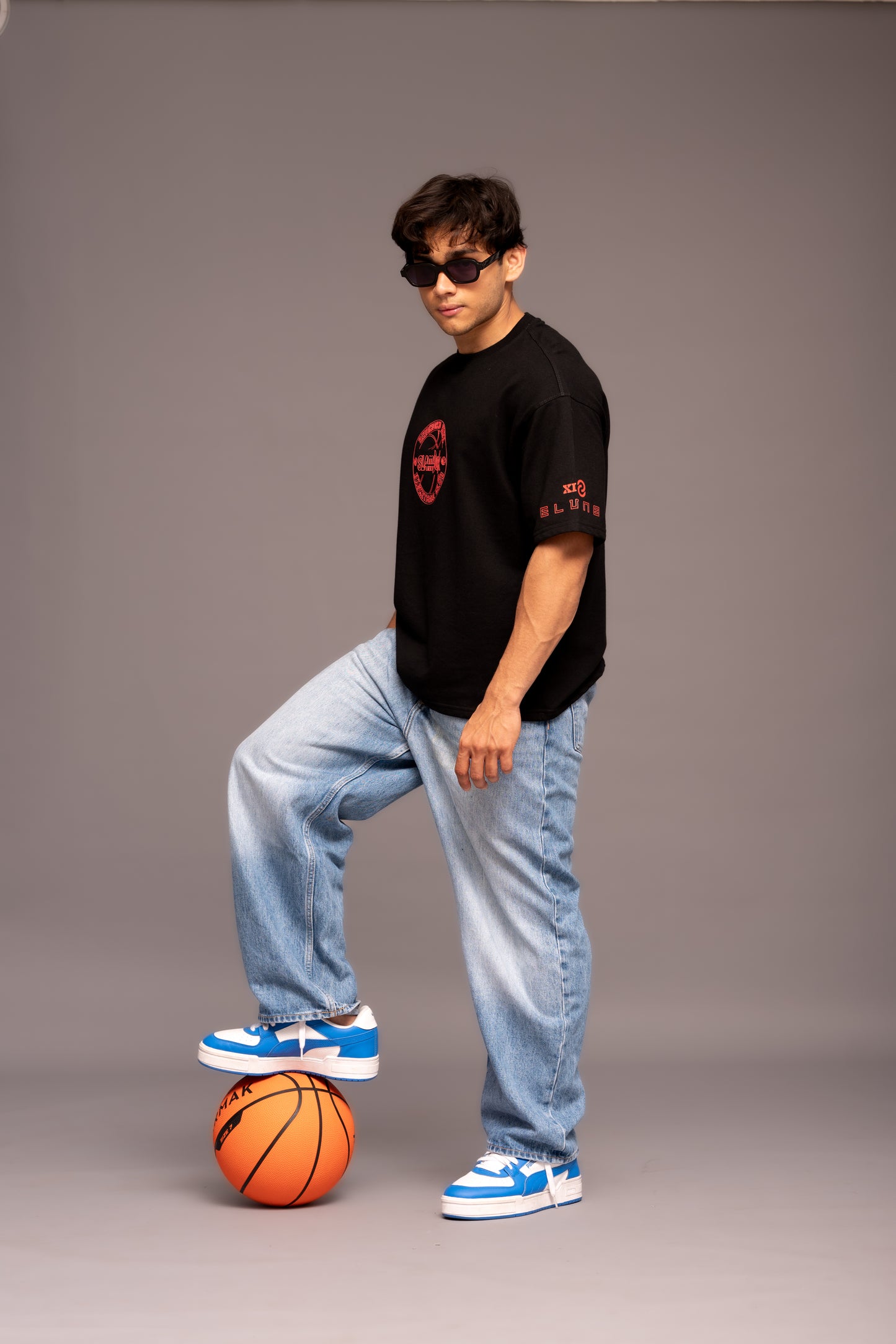 Slam Dunk Black Boxy Fit T-shirt