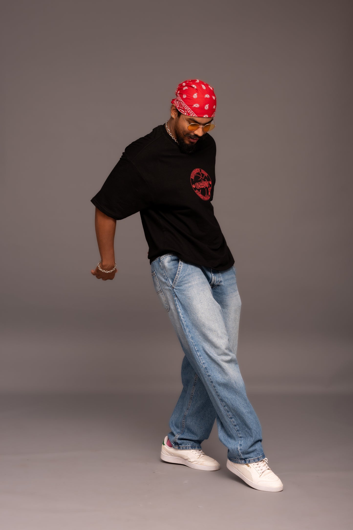 Slam Dunk Black Boxy Fit T-shirt