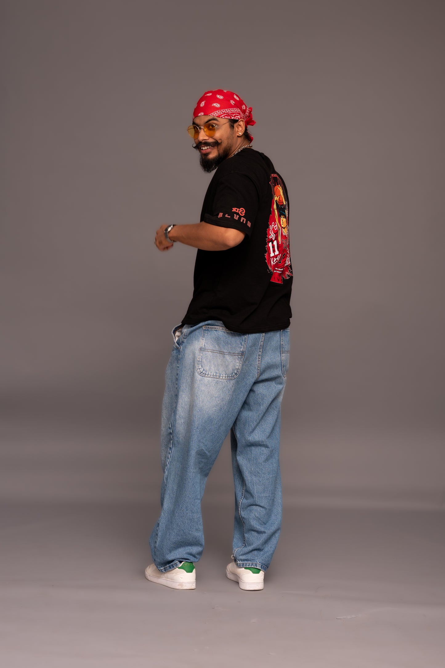 Slam Dunk Black Boxy Fit T-shirt