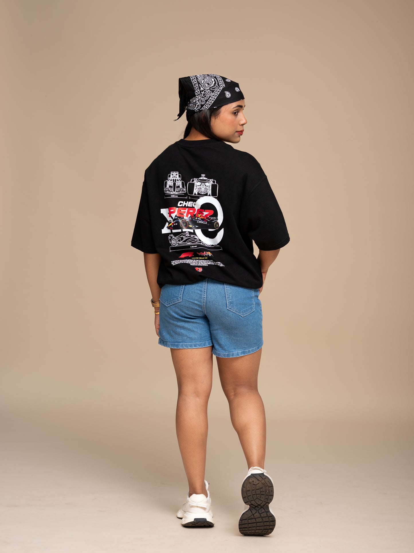 F1 Checo Perez Boxy Fit T-shirt