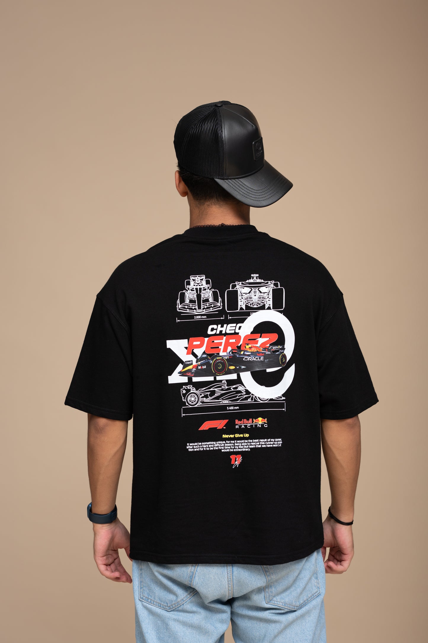 F1 Checo Perez Boxy Fit T-shirt
