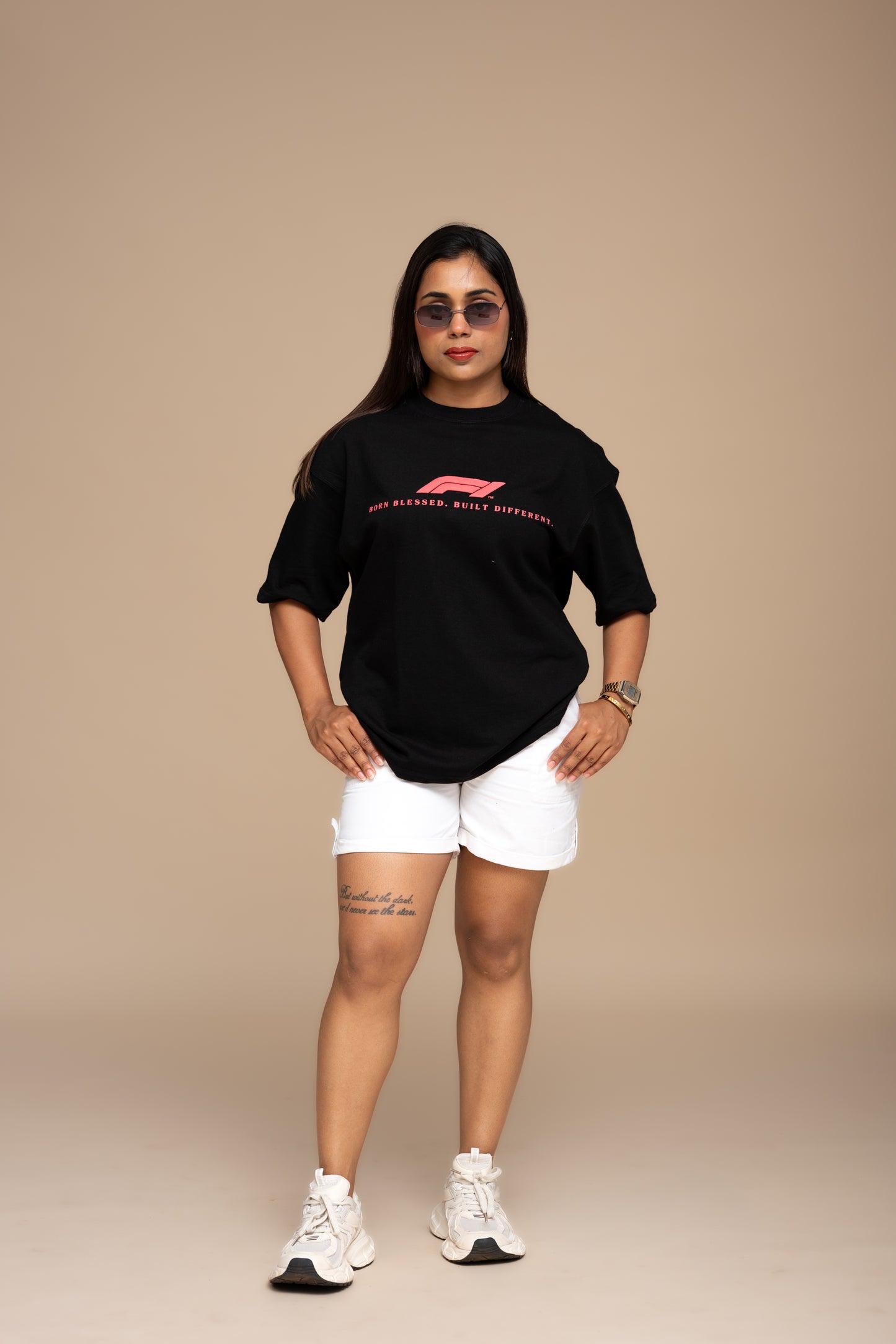 F1 RB16B Black Boxy Fit T-shirt