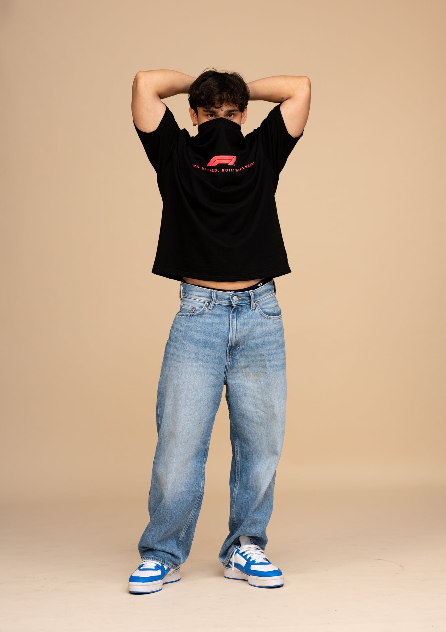 F1 RB16B Black Boxy Fit T-shirt