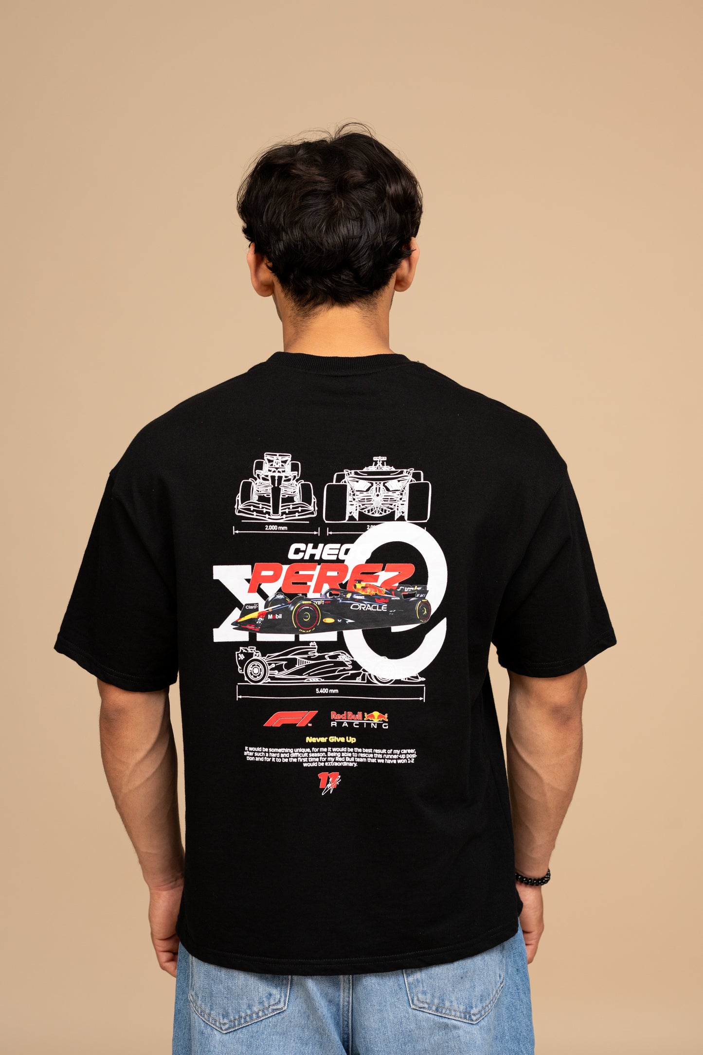 F1 Checo Perez Boxy Fit T-shirt