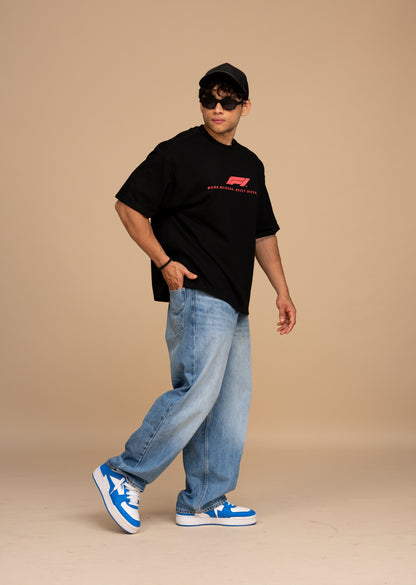F1 RB16B Black Boxy Fit T-shirt