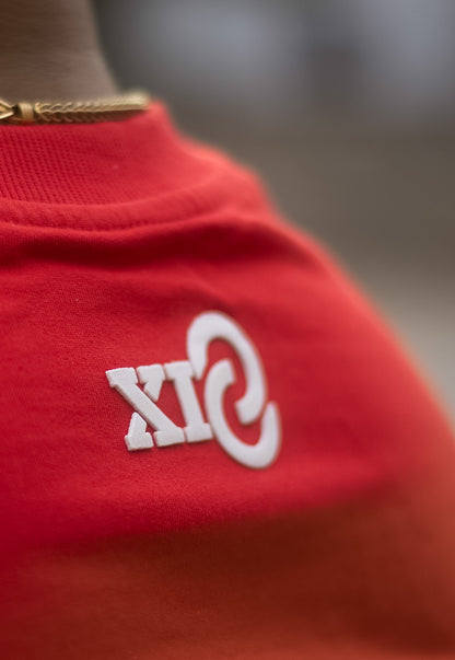 ESSENTIAL BOLD RED BOXY T-SHIRT