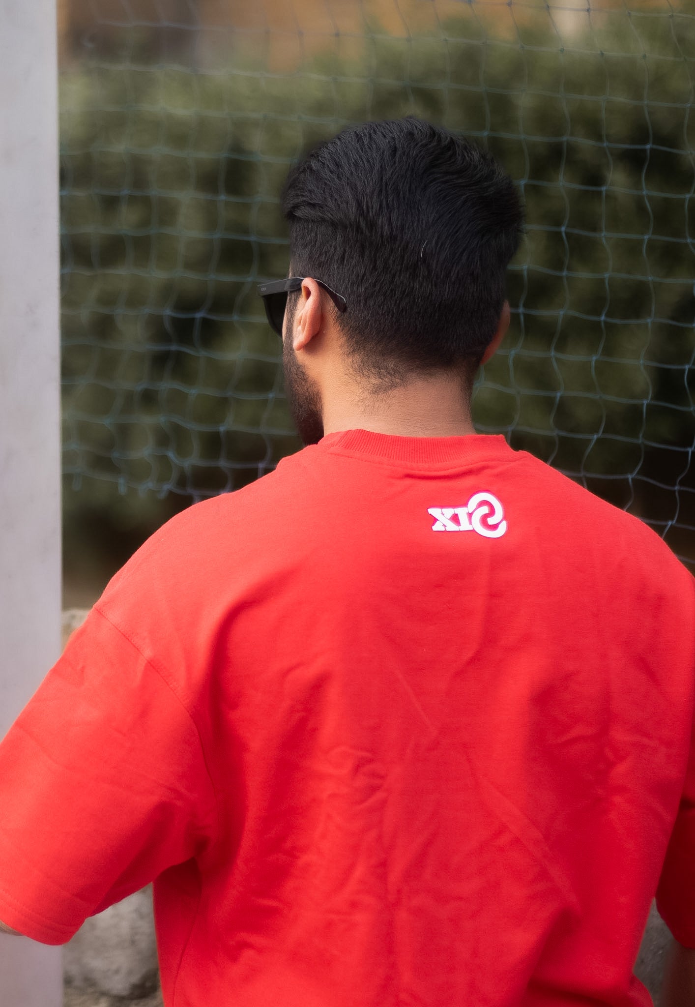 ESSENTIAL BOLD RED BOXY T-SHIRT