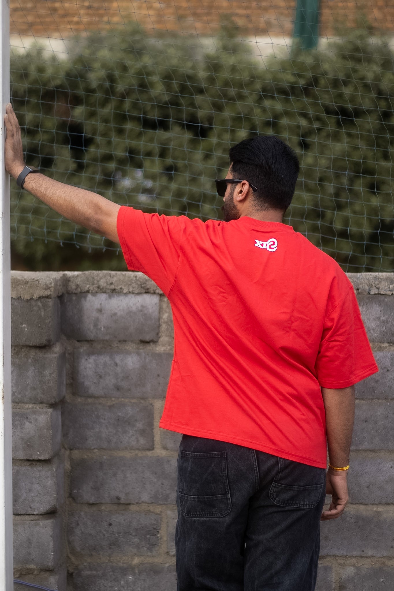ESSENTIAL BOLD RED BOXY T-SHIRT