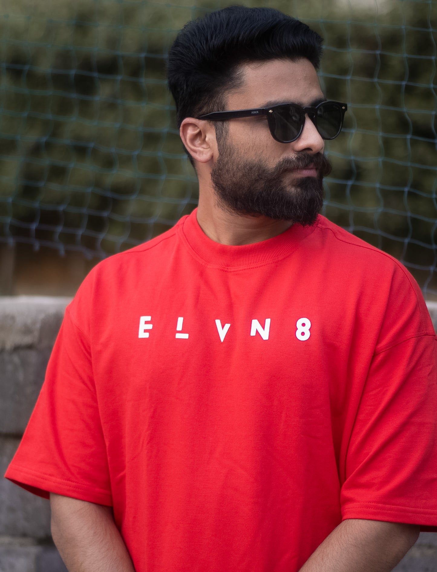 ESSENTIAL BOLD RED BOXY T-SHIRT