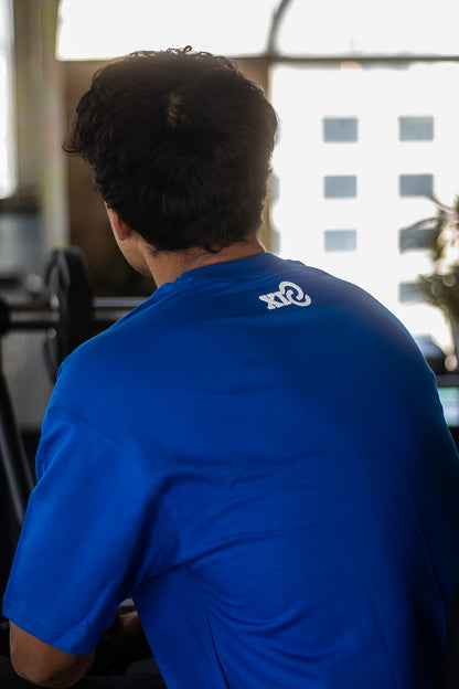 ESSENTIAL ROYAL BLUE BOXY T-SHIRT