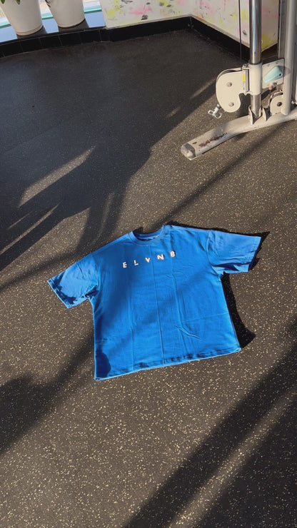 ESSENTIAL ROYAL BLUE BOXY T-SHIRT